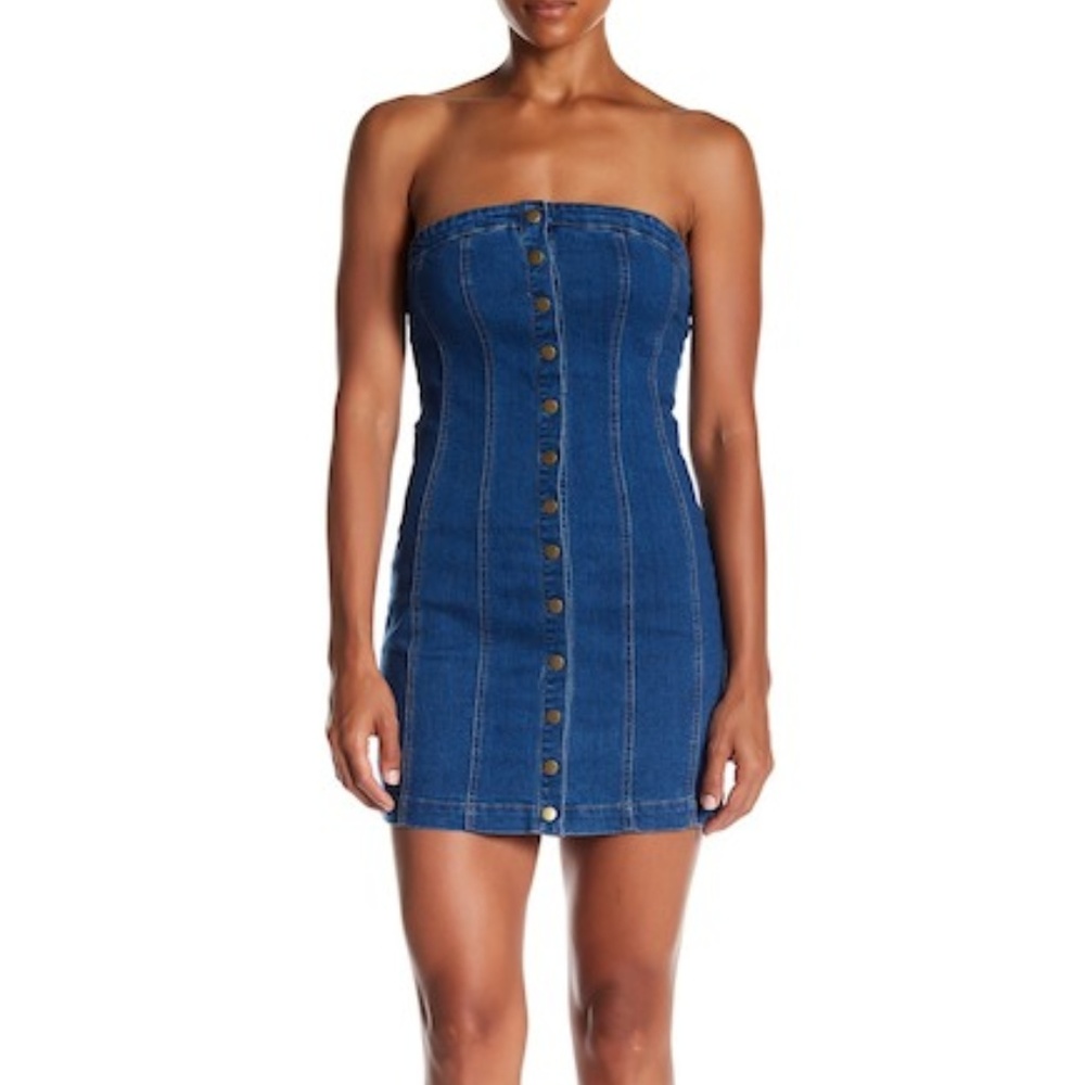 Denim Mini Dress